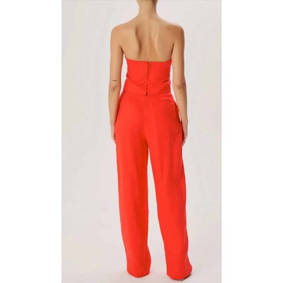 NEW RONNY KOBO krew pants in red - Picture 3 of 5